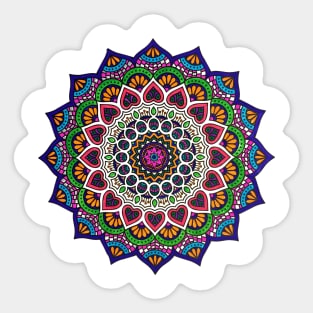 Colorful Mandala Sticker